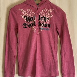 Harley Davidson Long-sleeve Hoodie